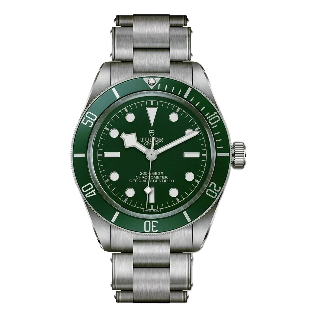Tudor Watch For Men - Black Bay - Green Dial