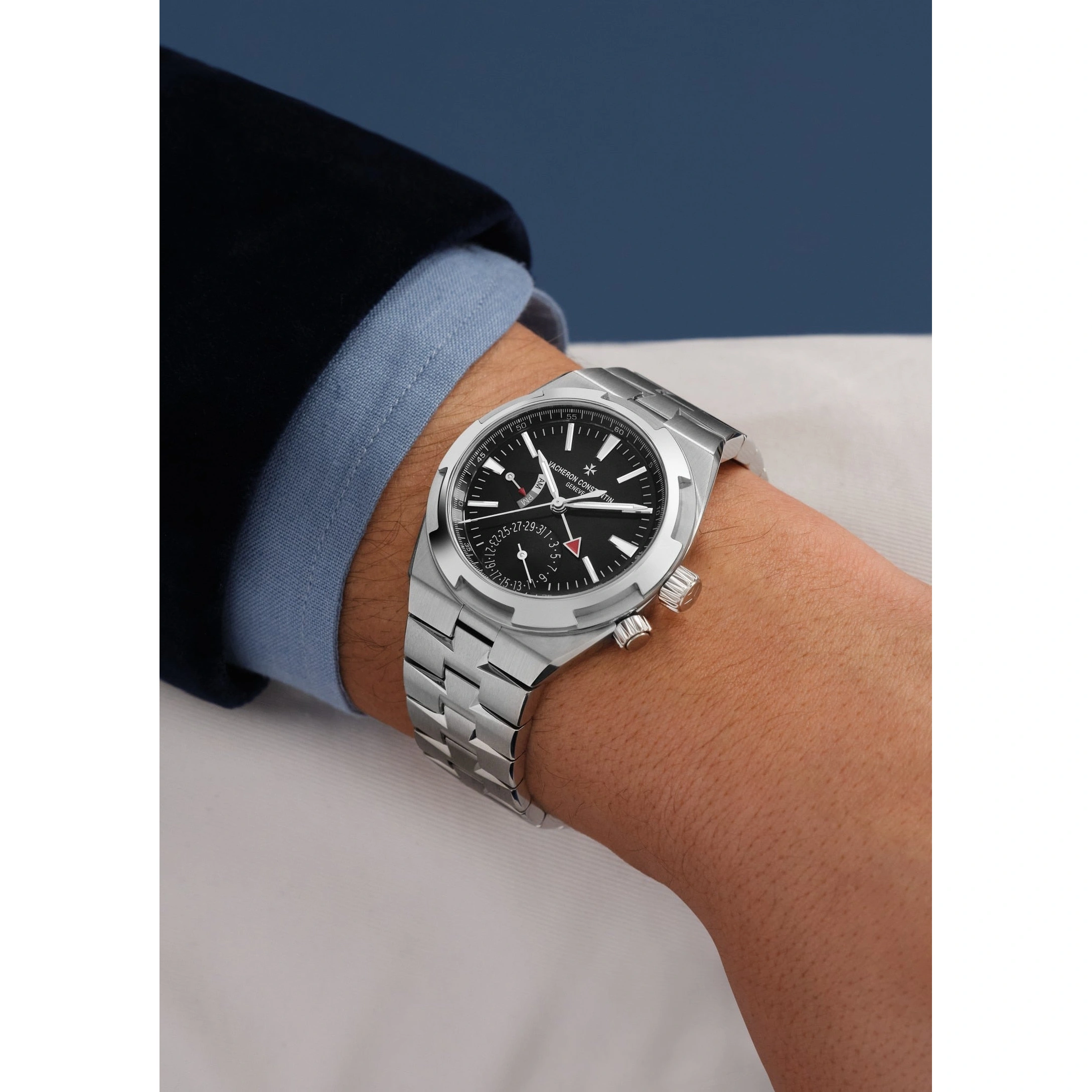 Vacheron Constantin Watch For Men - Overseas Dual Time - Ref. 7920V.210A-B546