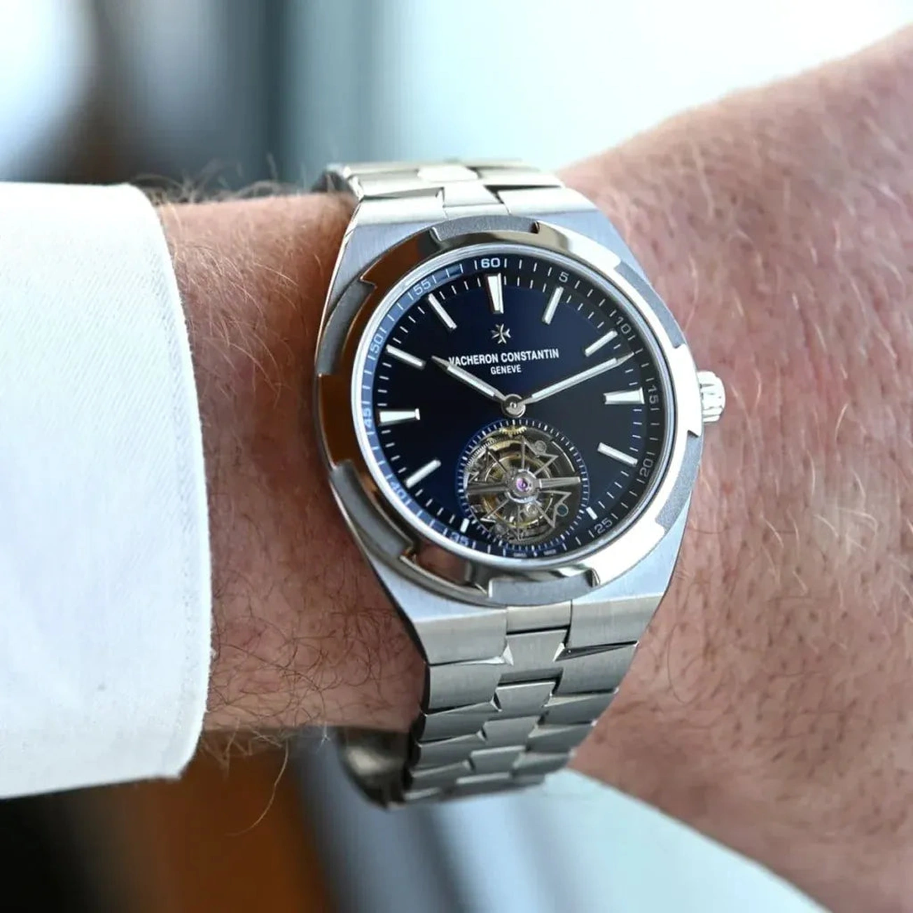 Vacheron Constantin Watch For Men - Overseas Tourbillon
