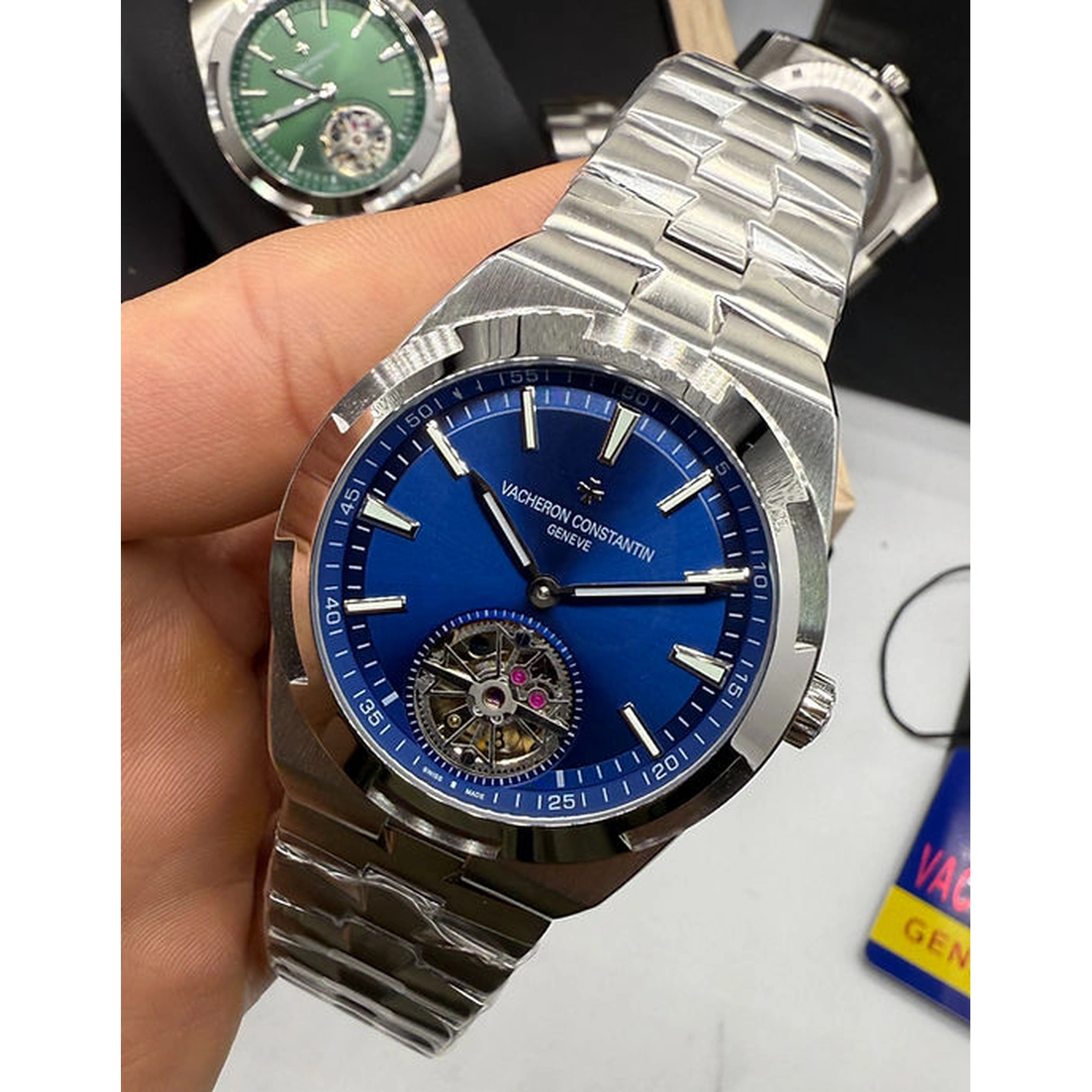 Vacheron Constantin Watch For Men - Overseas Tourbillon - Ref. 6000V.210A-B544