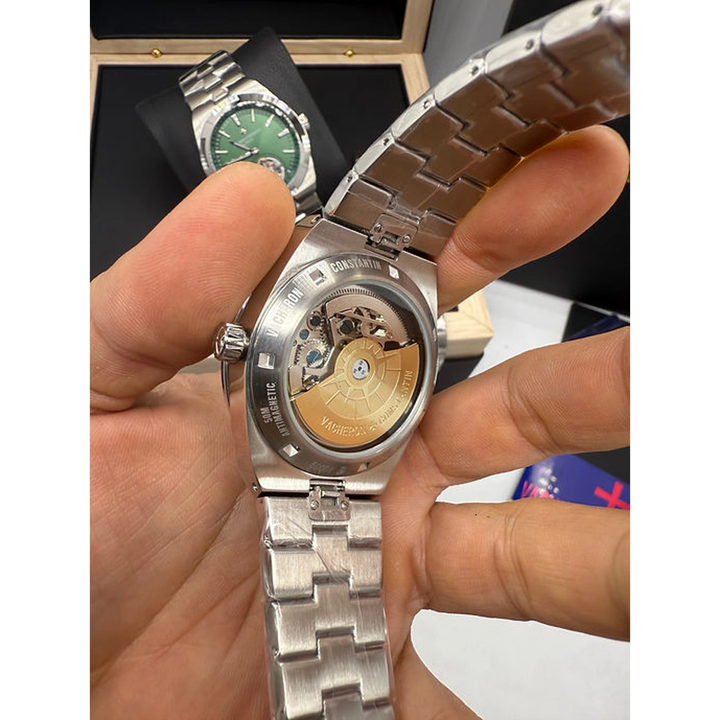 Vacheron Constantin Watch For Men - Overseas Tourbillon - Ref. 6000V.210A-B544