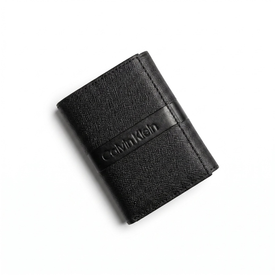 Calvin Klein Men's Wallet - Saffiano Leather Wallet