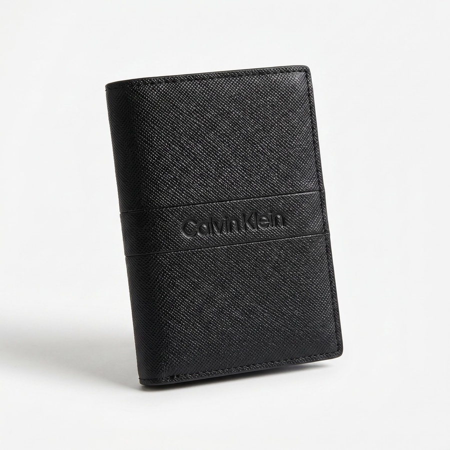 Calvin Klein Men's Wallet - Saffiano Leather Wallet