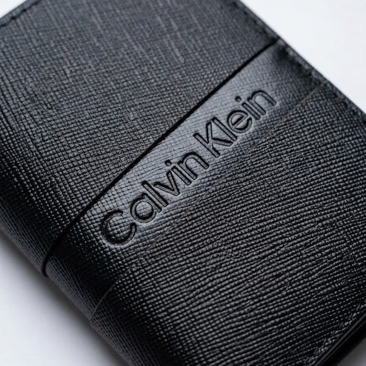 Calvin Klein Men's Wallet - Saffiano Leather Wallet