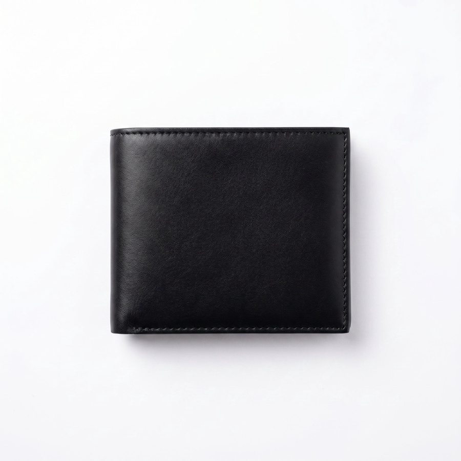 Calvin Klein Men's Wallet - Smooth And Monogram Leather Bifold Wallet Black