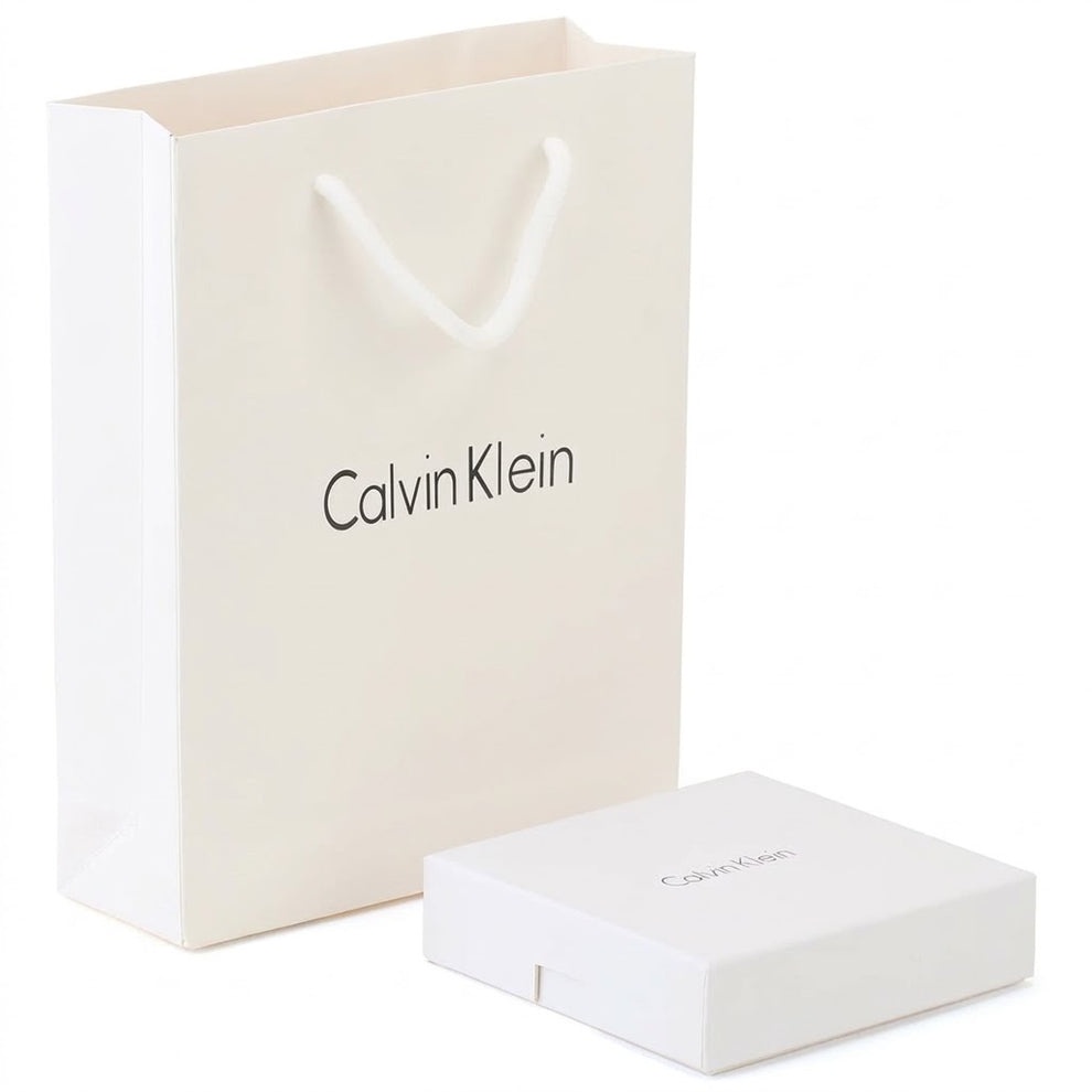 Calvin Klein Men's Wallet - Smooth And Monogram Leather Bifold Wallet Black