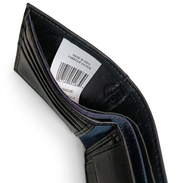 Calvin Klein Men's Wallet - Smooth Leather Trifold Linear Wallet