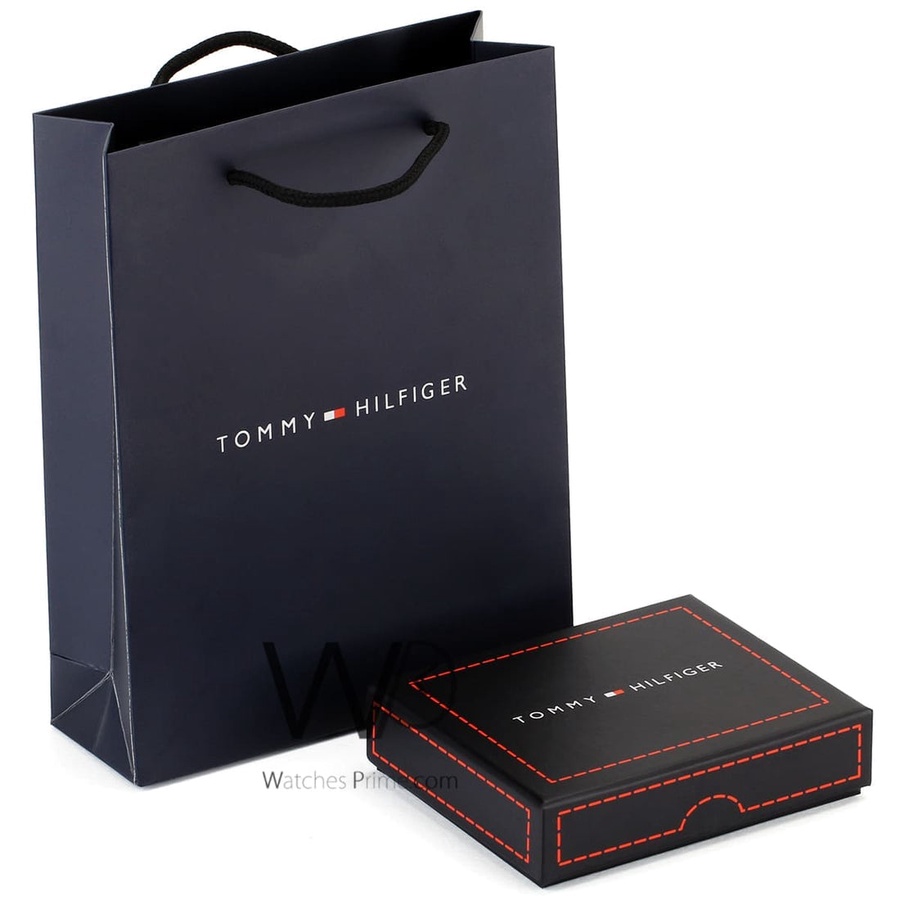 Tommy Hilfiger Men's Wallet - Leather Wallet With Card Case Set