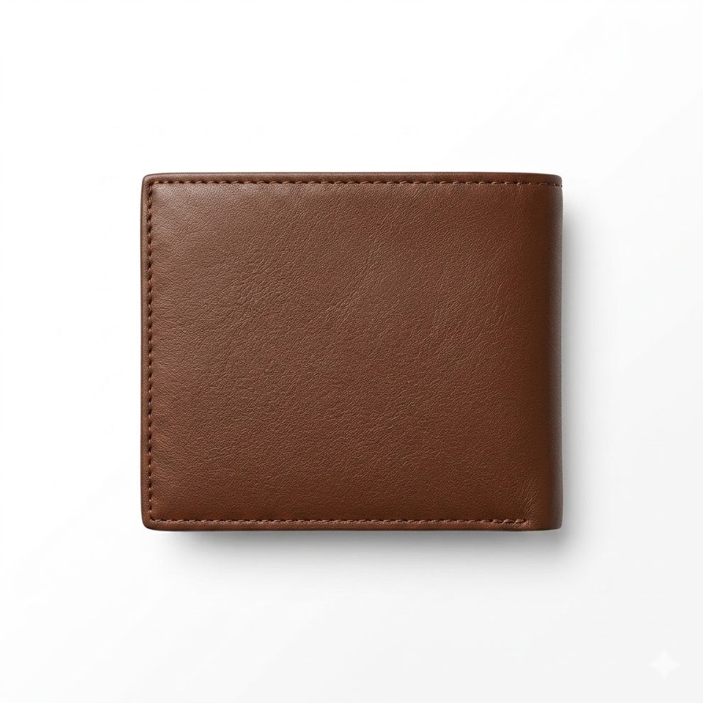 Tommy Hilfiger Men's Wallet - Leather Wallet With Card Case Set Brown