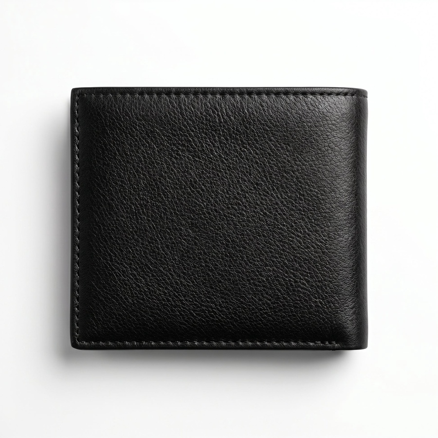 Tommy Hilfiger Men's Wallet - Reversible Black Brown Leather