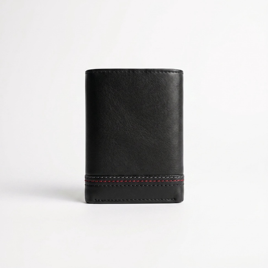 Tommy Hilfiger Men's Wallet - Smooth Leather Bifold Wallet