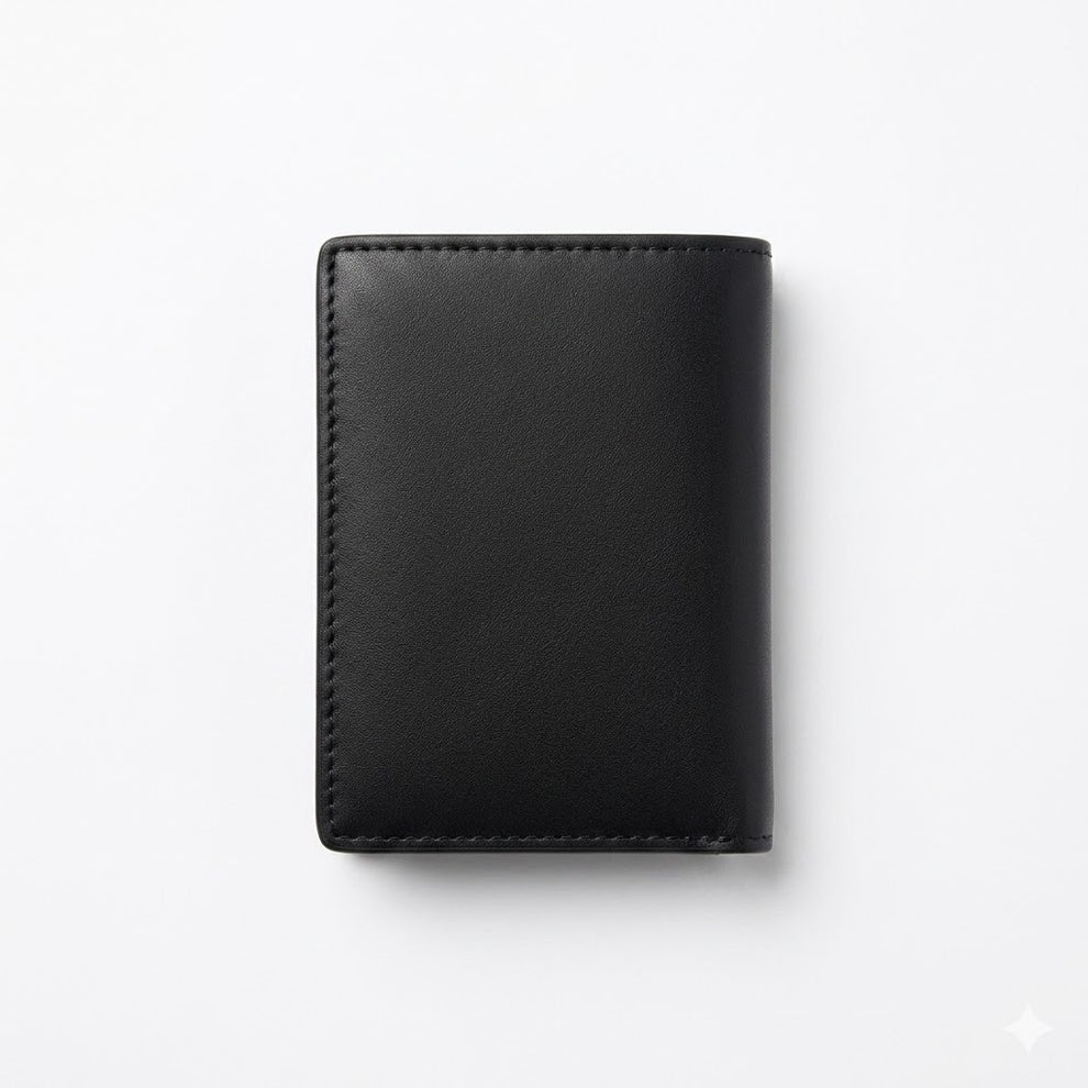 Tommy Hilfiger Men's Wallet - Smooth Leather Trifold Flag Logo Wallet