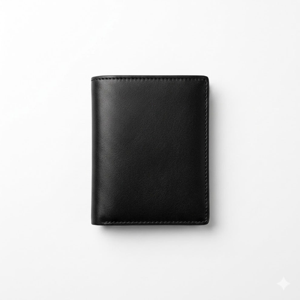 Tommy Hilfiger Men's Wallet - Smooth Leather Trifold Lettering Wallet
