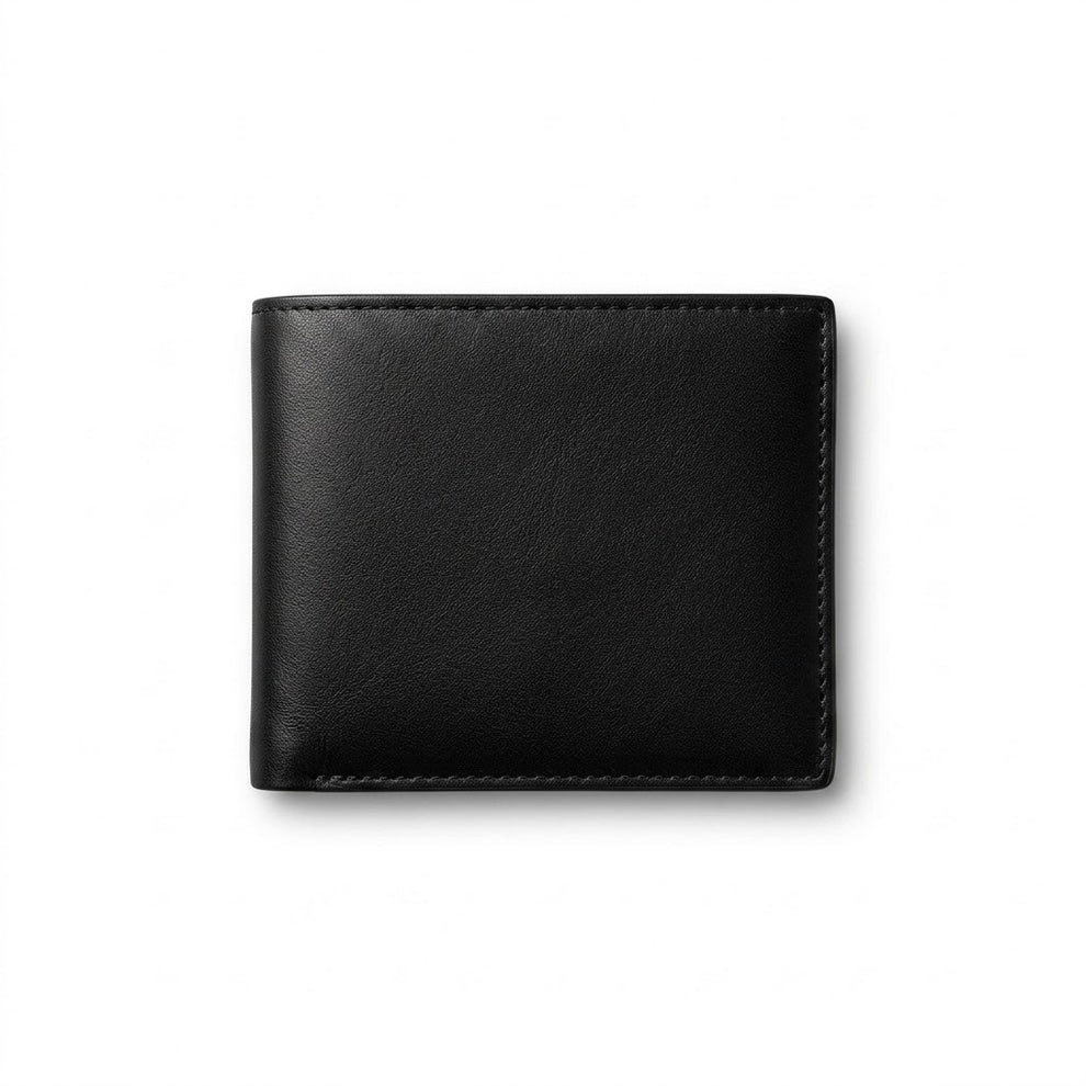 Tommy Hilfiger Men's Wallet - Smooth Leather Wallet Woven Stripe Set
