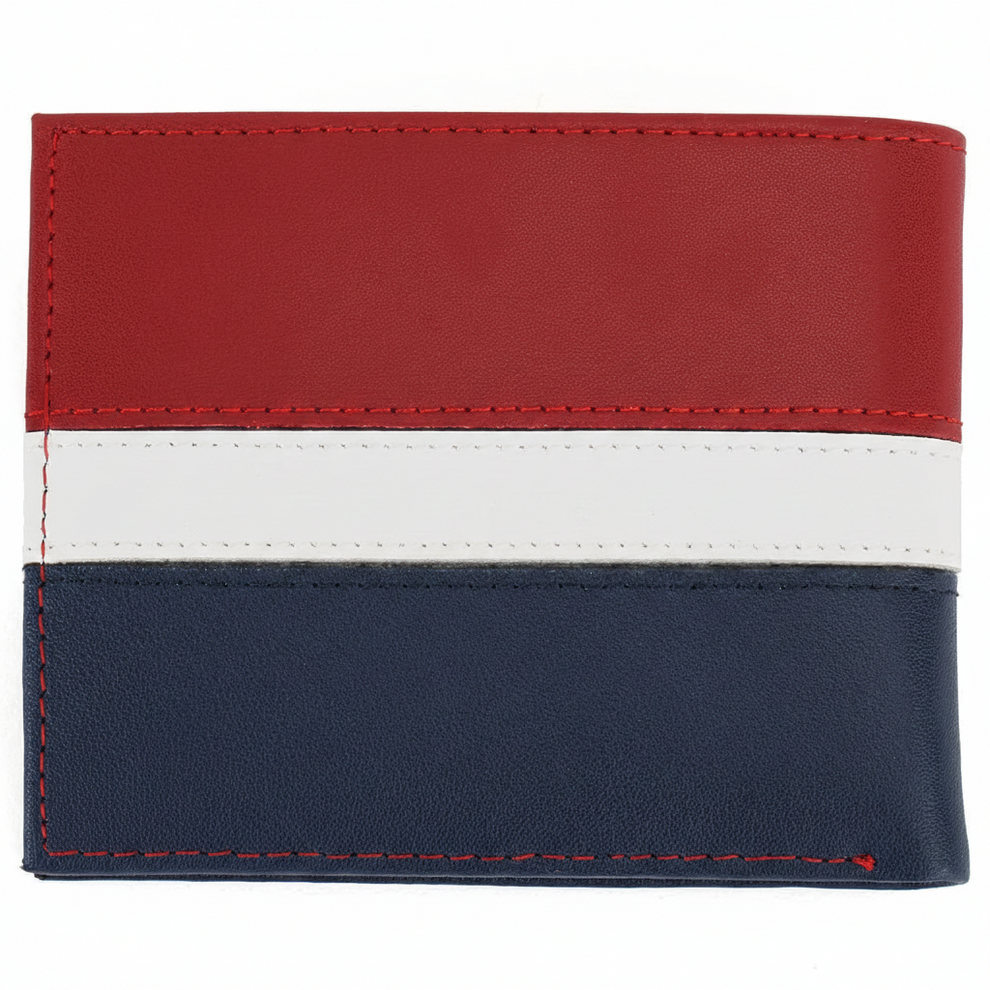Tommy Hilfiger Men's Wallet - Wallet Colorblock Passcase Rfid