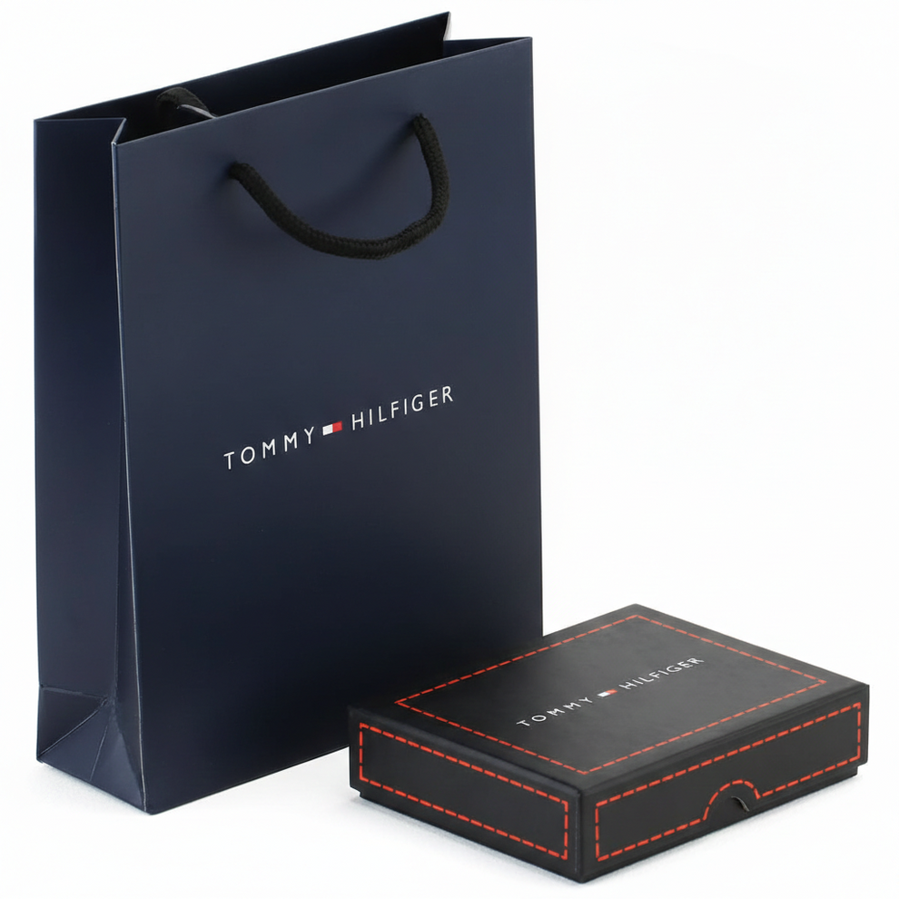 Tommy Hilfiger Men's Wallet - Wallet Saffiano Coin Pocket Rfid