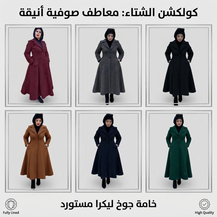 بالطو زراير مقاس 1