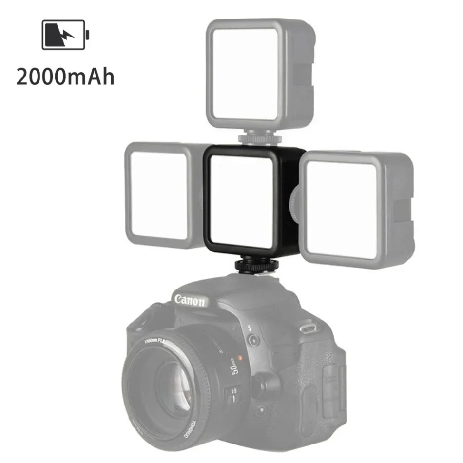 T2 Tricolor Mini LED Video Light