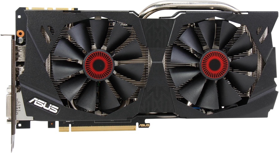 بحالة الزيرو كارت شاشة ASUS STRIX GTX 970 4GB GDDR5 256-Bit OC 