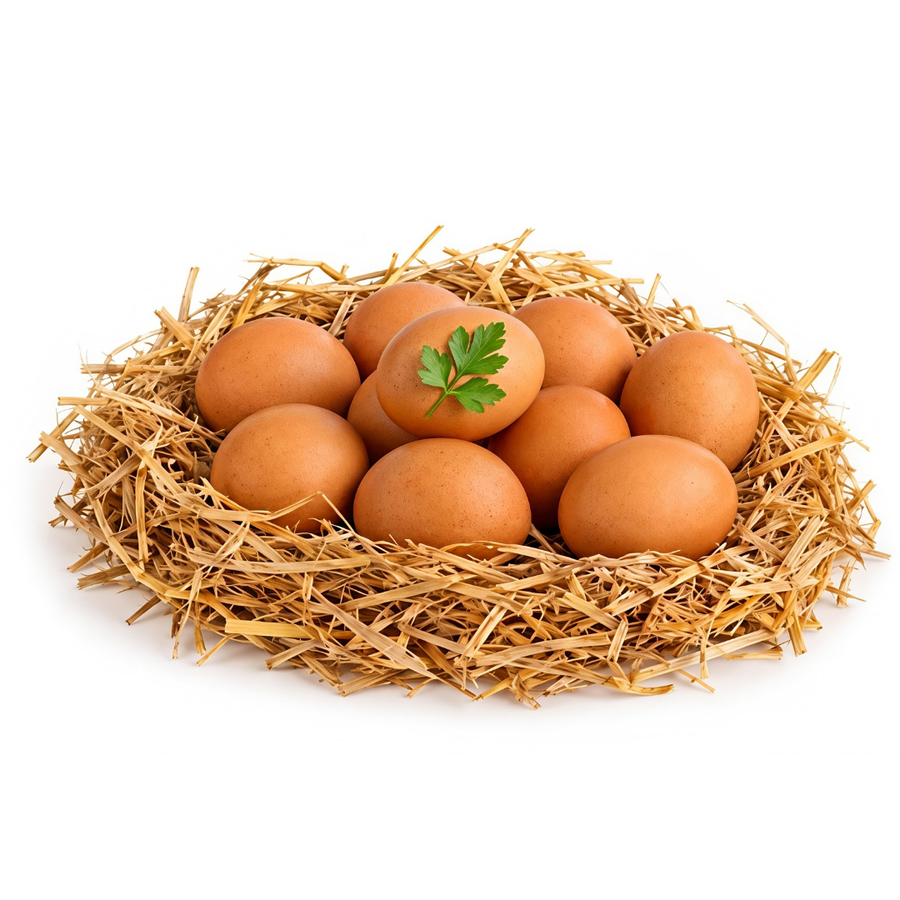 بيض أحمر طازج عالي الجودة-حماصة ماركت 