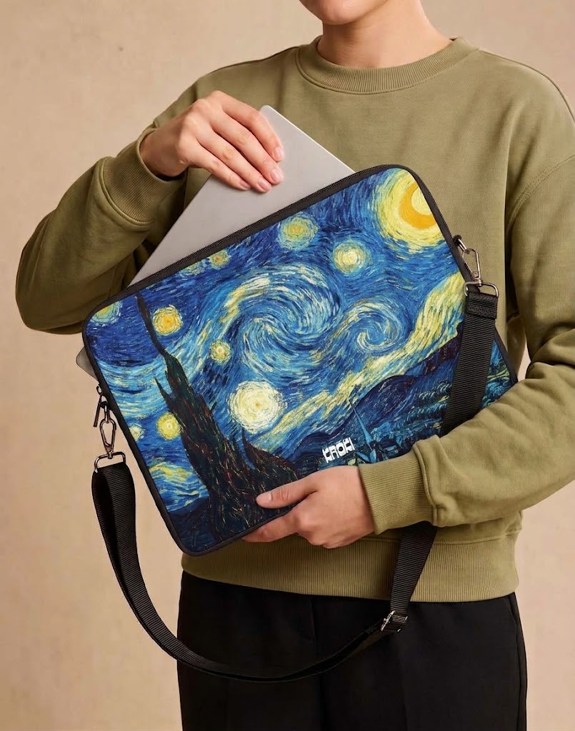 Starry Night Artistic Laptop Sleeve