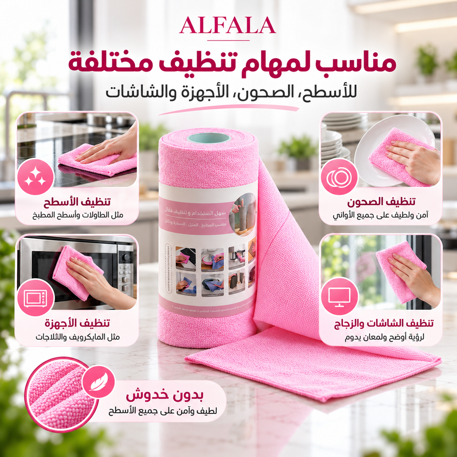 رول مايكروفايبر ALFALA