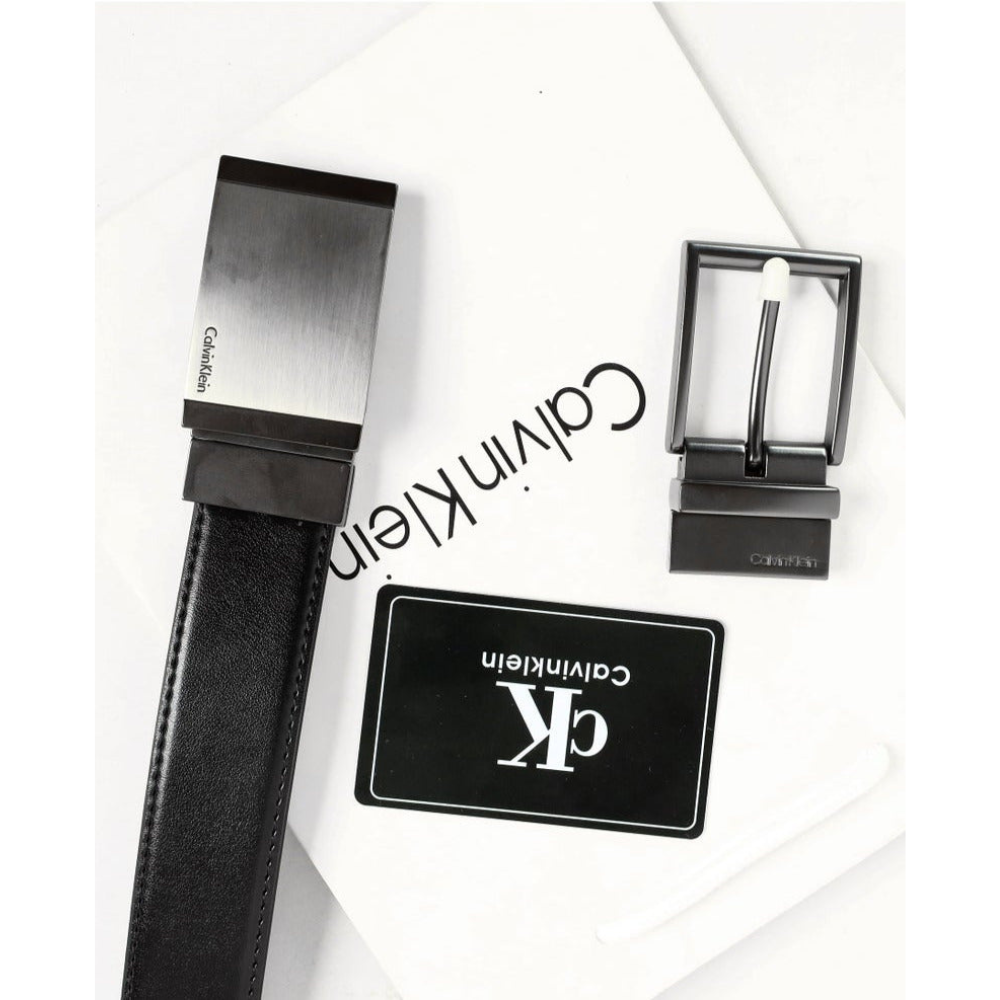 CK Leather Belt Set For Men #6