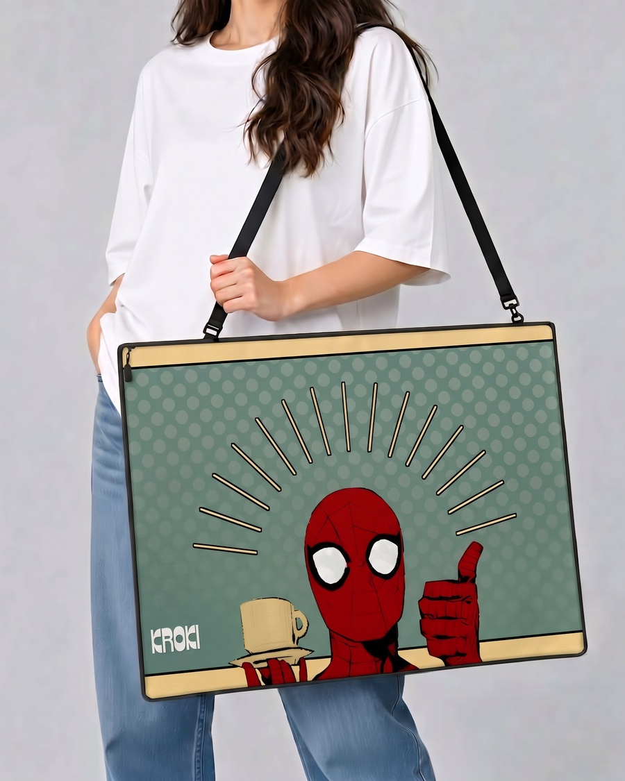 Spidey Coffee Break Art Bag