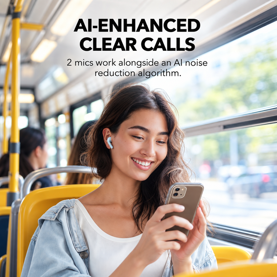سماعات Soundcore K20i A3994 من Anker ببطارية 36 ساعة - ضمان 18 شهر