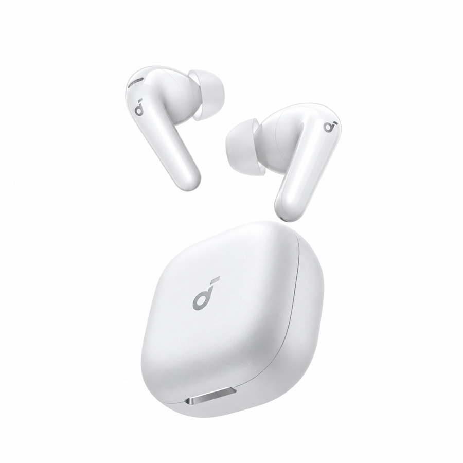 سماعات Soundcore R60i NC من Anker بعزل ضوضاء Adaptive ANC وLDAC وبطارية 50 ساعة - ضمان 18 شهر