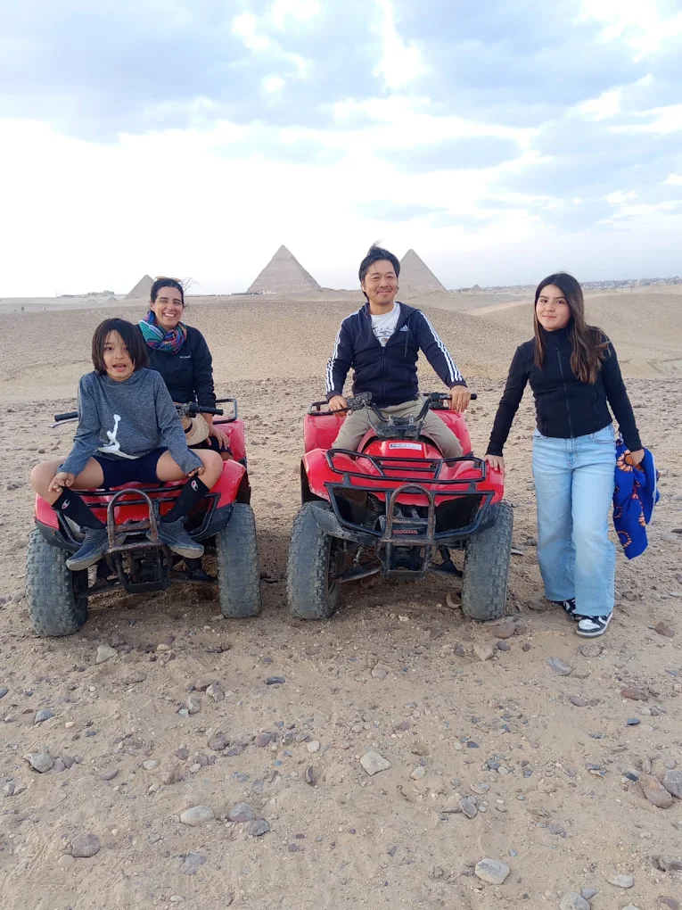 1-Hour Double Quad Bike Ride at the Giza Pyramids