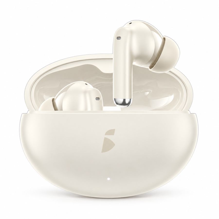 سماعات itel BudsGo IEW-64 ببطارية 24 ساعة وBluetooth 6.0 وAI ENC - ضمان 12 شهر