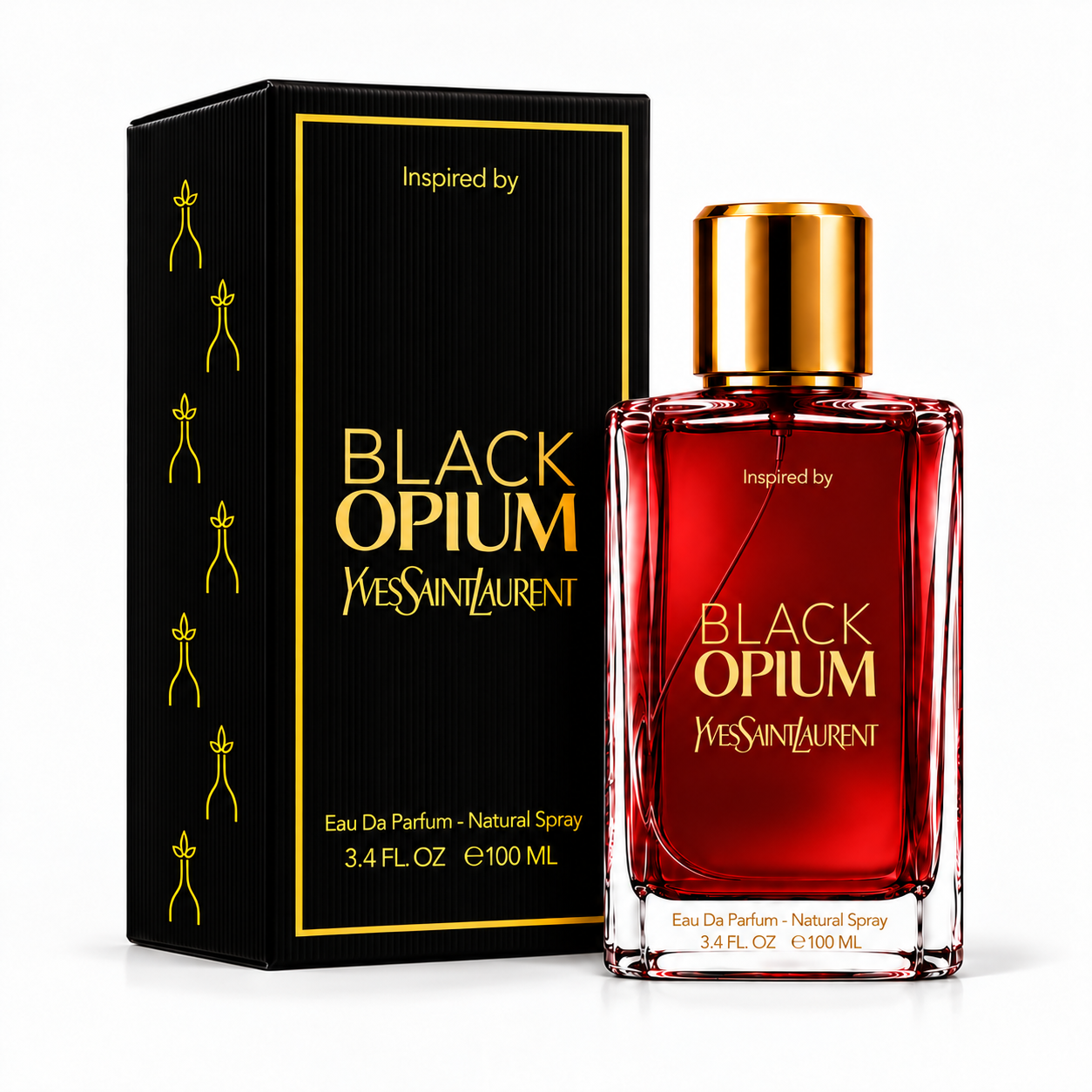 Black Opium box and bottle