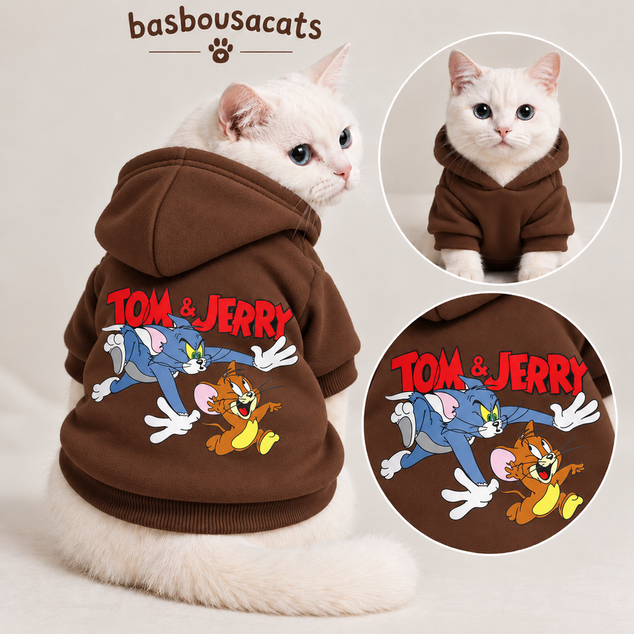 Cat Hoodie – Tom & Jerry Design