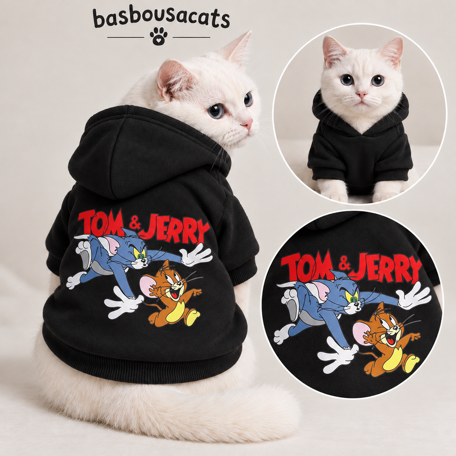 Cat Hoodie – Tom & Jerry Design