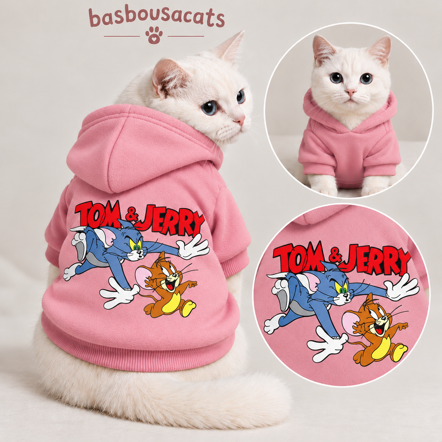 Cat Hoodie – Tom & Jerry Design