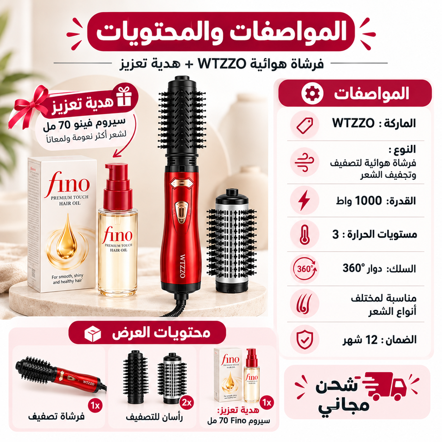 مواصفات ومحتويات عرض WTZZO وFino