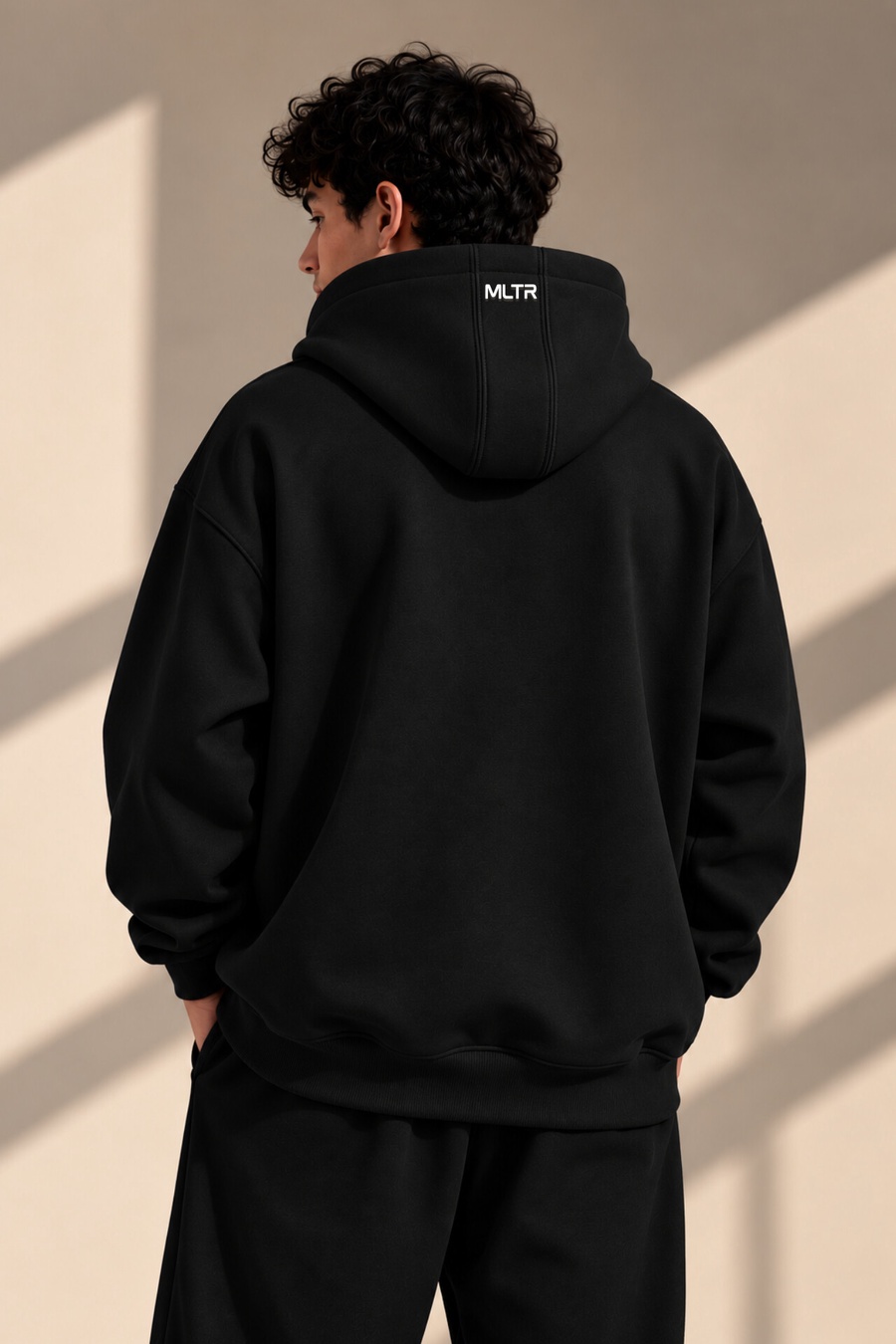 FREEDOM Oversized Hoodie – Black