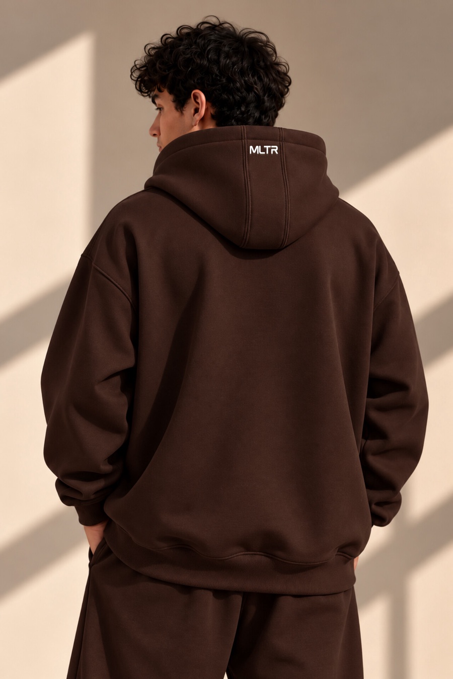 Freedom Oversized Hoodie – Chocolate Brown