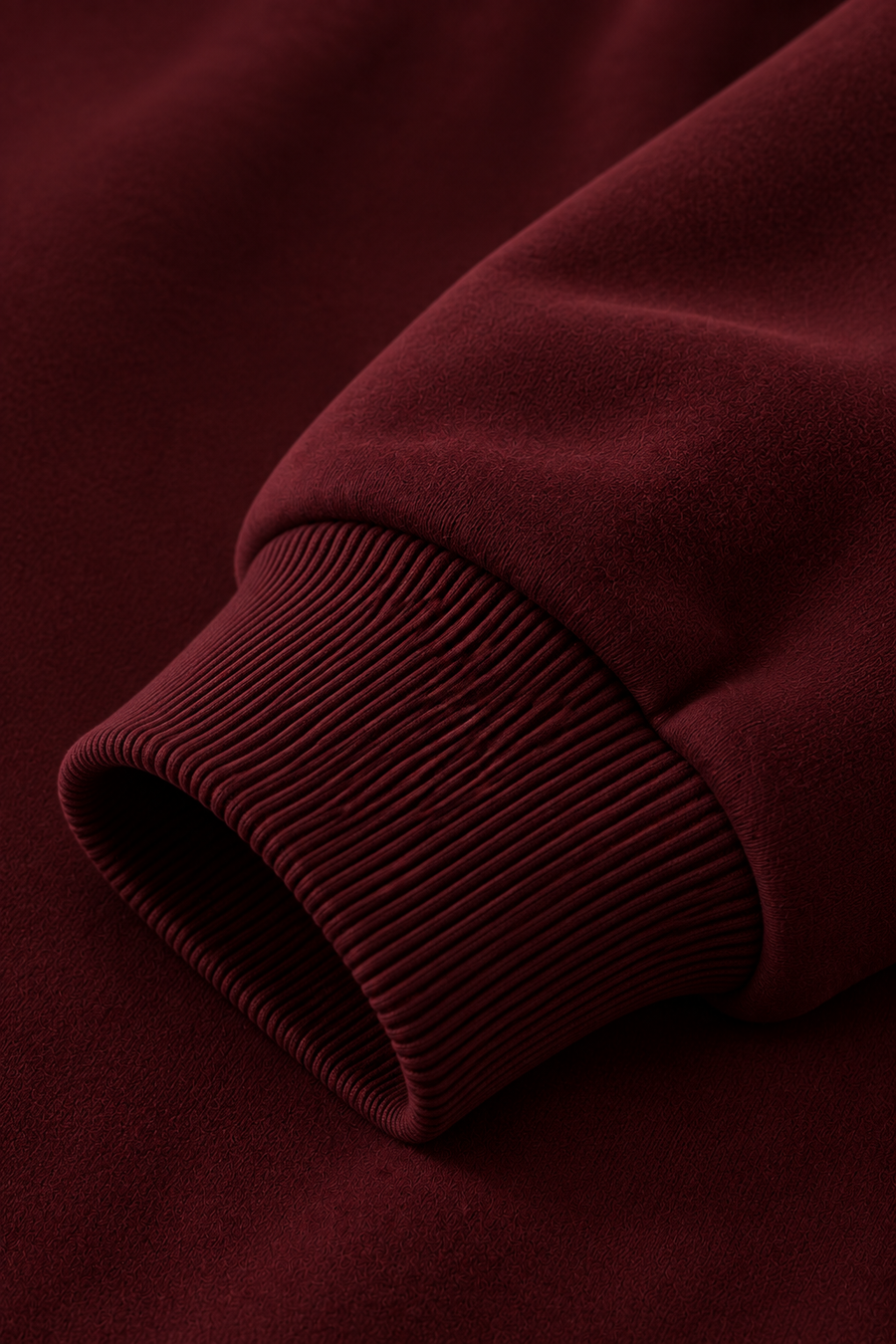 THE BLACK Oversized Hoodie – Burgundy