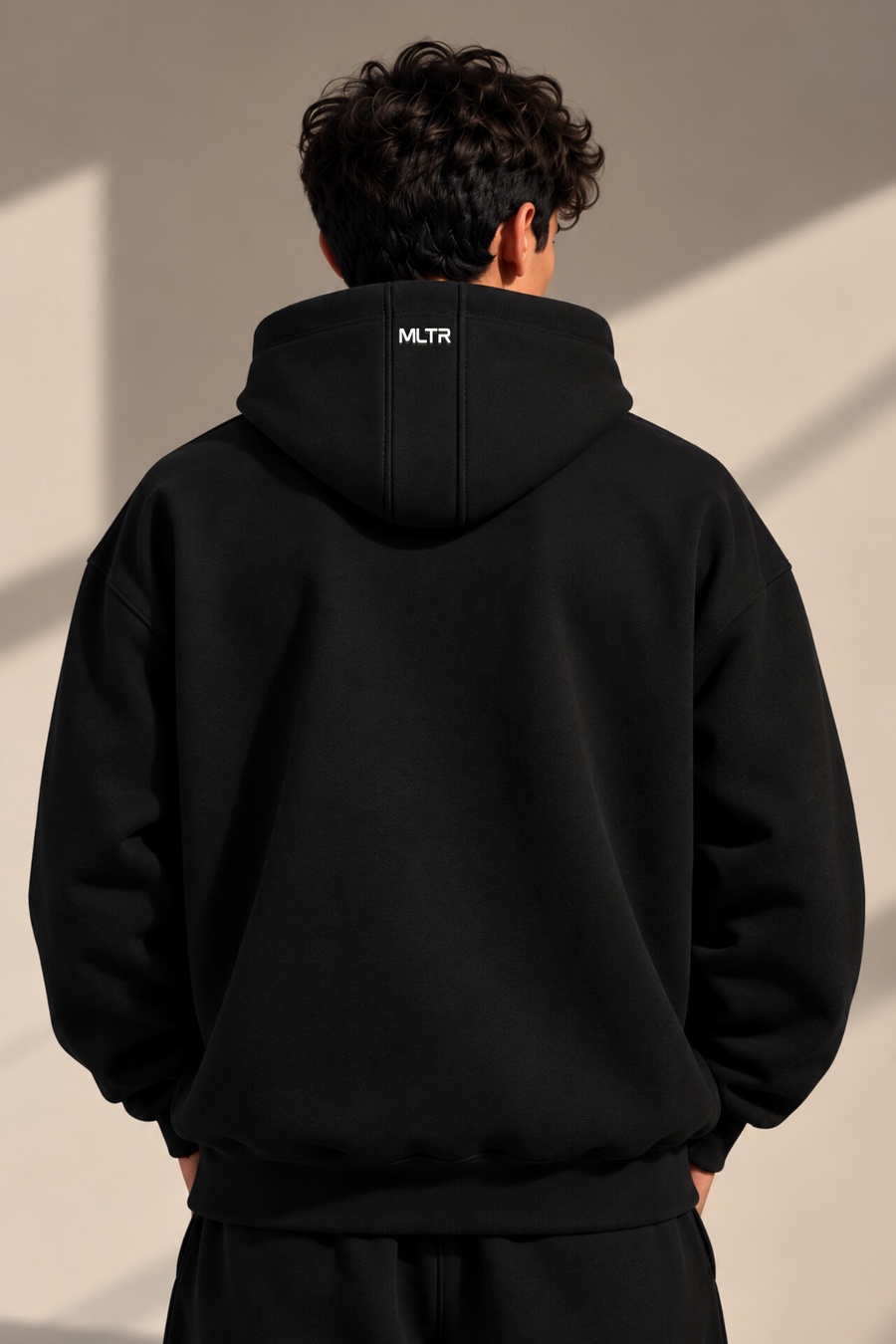 THE BLACK Oversized Hoodie – Black