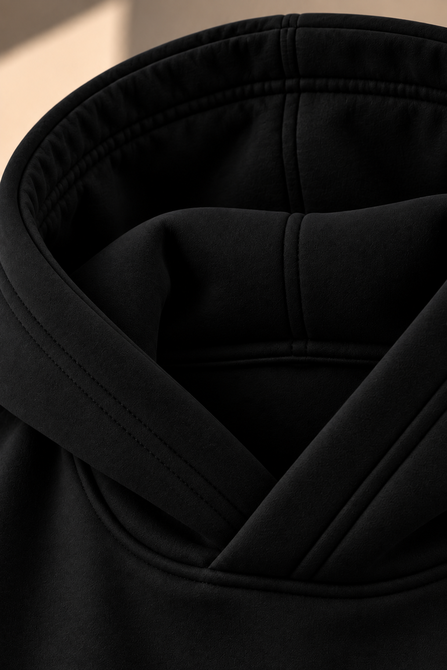 THE BLACK Oversized Hoodie – Black