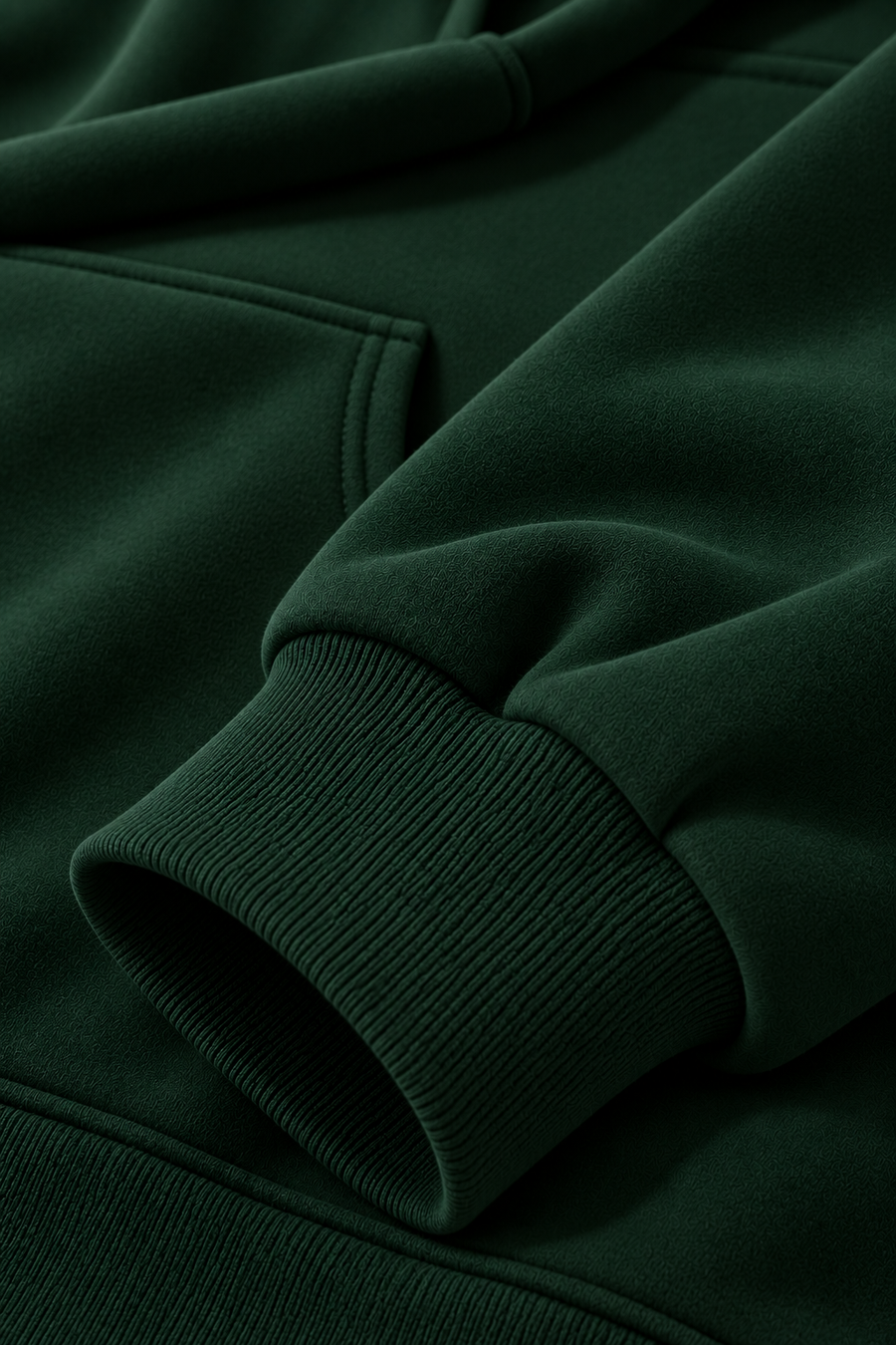 FLIGHT Oversized Hoodie – Dark Green