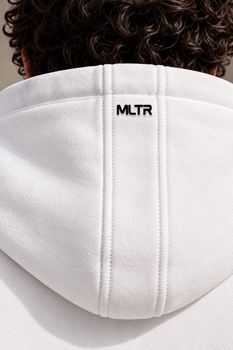 IMPERFECT Oversized Hoodie  – White