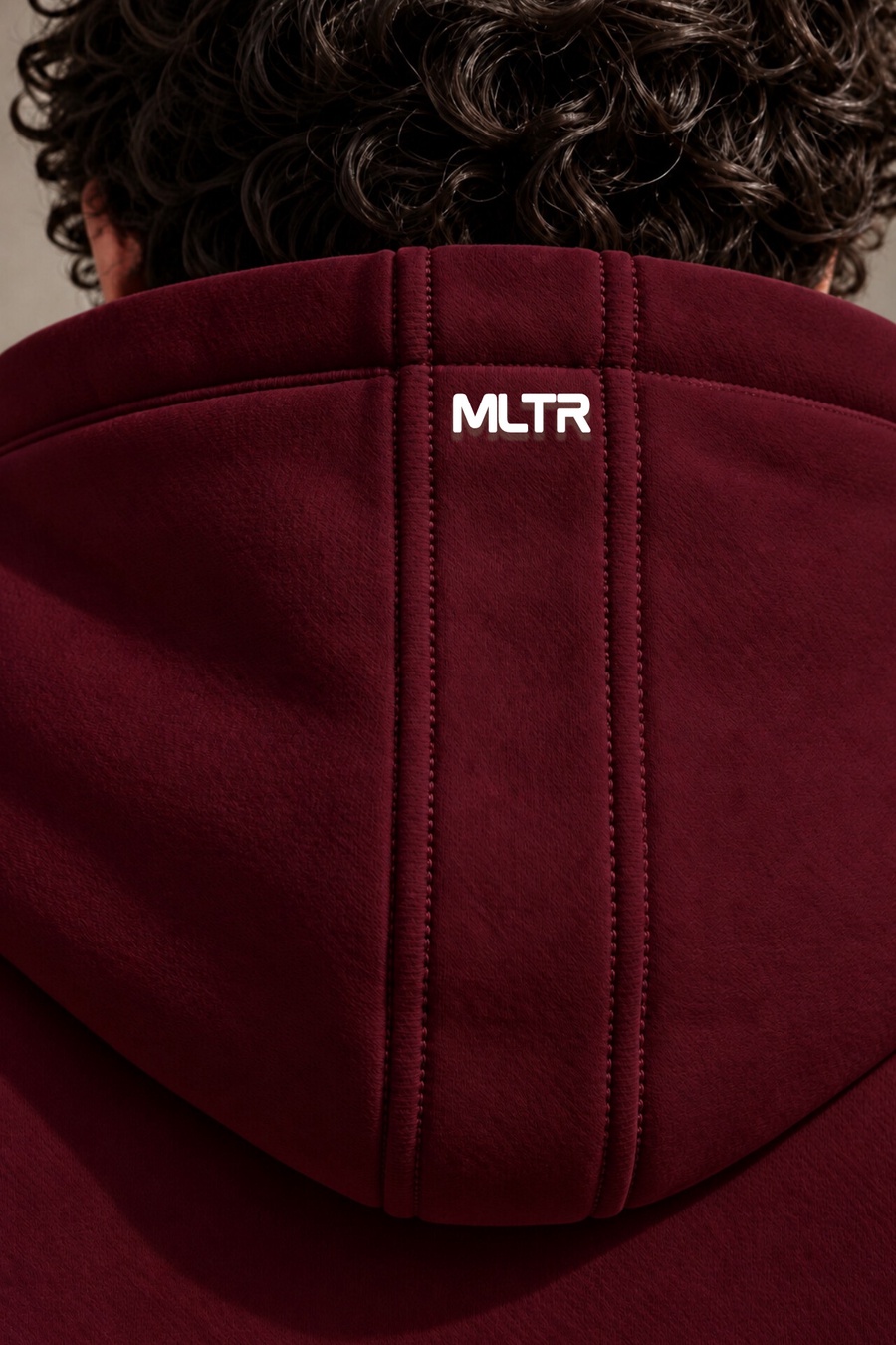 IMPERFECT Oversized Hoodie  – Burgundy