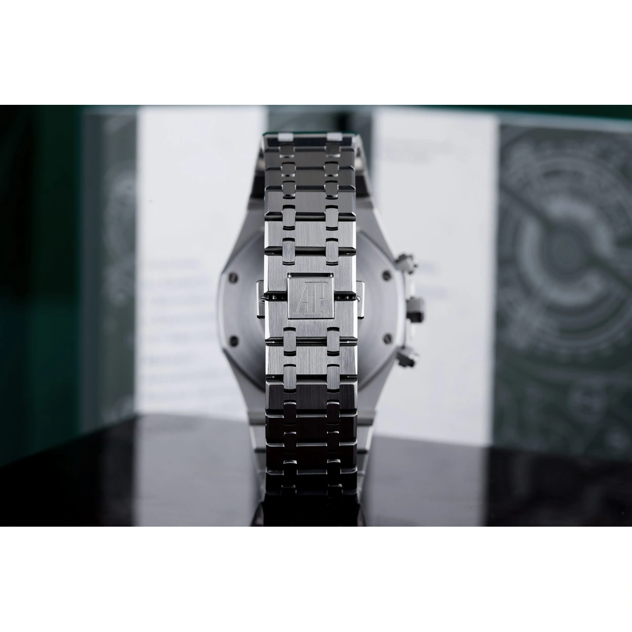 Audemars Piguet Watch For Men - Royal Oak Selfwinding Chronograph, Steel, White Dial