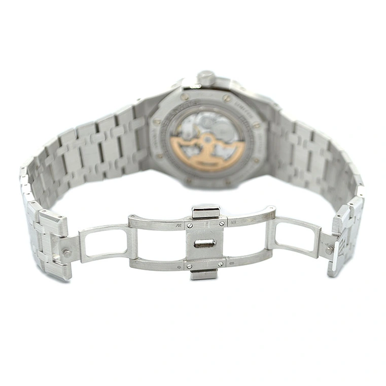 Audemars Piguet Watch For Men - Royal Oak Selfwinding Prepetual Calendar, Steel, Black Dial