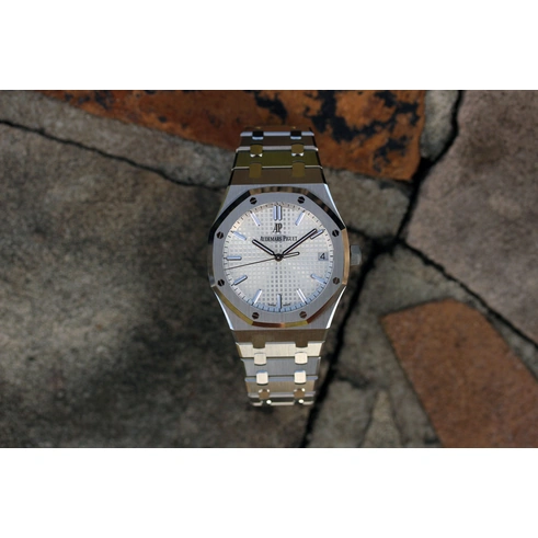 Audemars Piguet Watch For Men - Royal Oak Selfwinding, 41 mm, White Dial