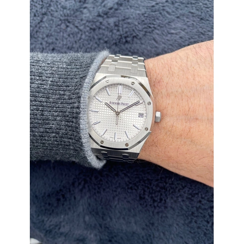 Audemars Piguet Watch For Men - Royal Oak Selfwinding, 41 mm, White Dial