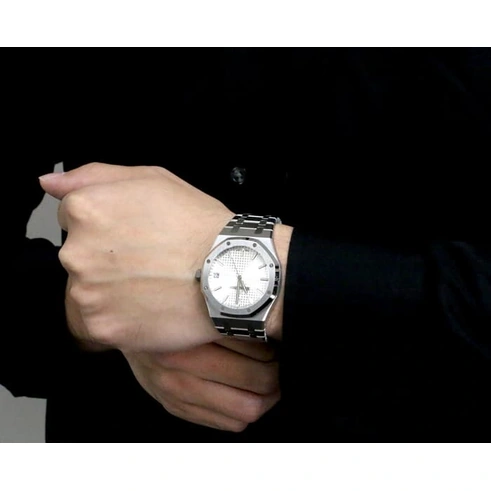 Audemars Piguet Watch For Men - Royal Oak Selfwinding, 41 mm, White Dial